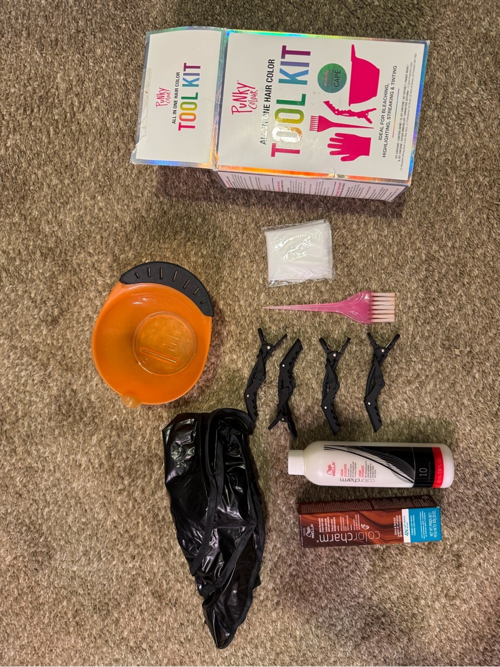 Tool Kit Hair Coloring Set
